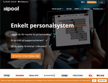 Tablet Screenshot of ipool.se